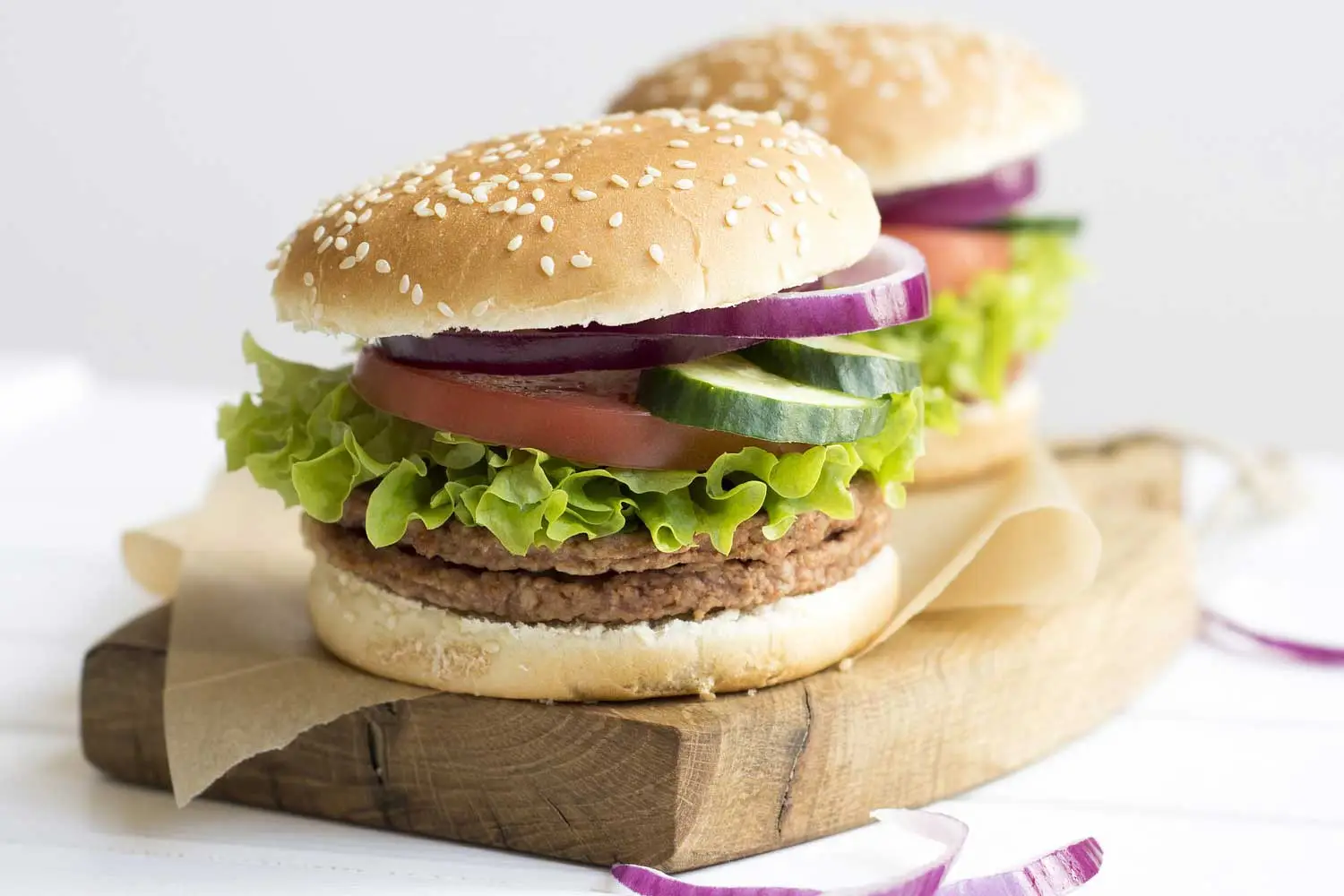 ハンバーガーの写真