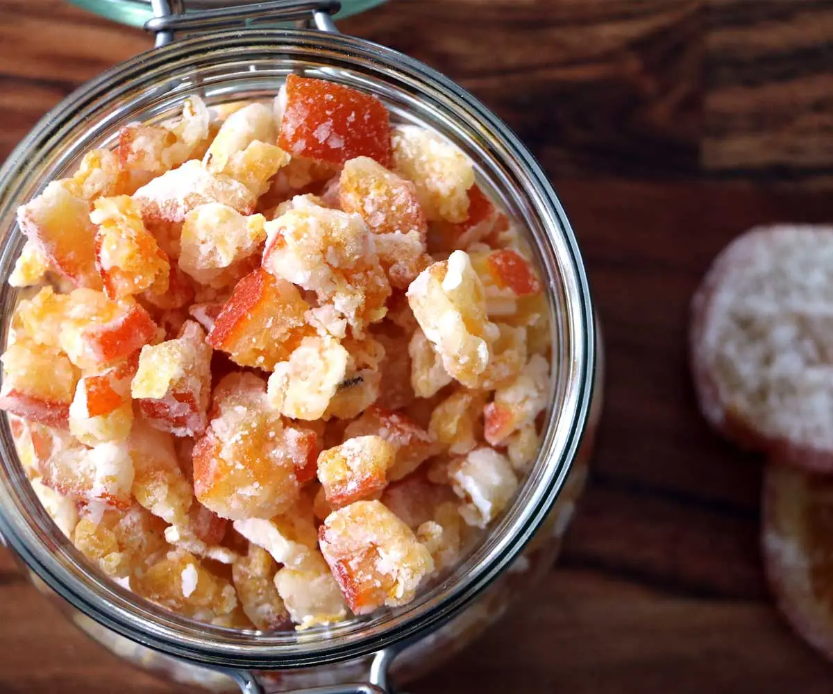 オレンジピールクッキーの写真